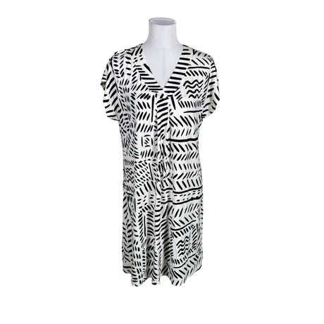 Naisten Nanso - Trikoomekko, koko 40 - Valkoinen ()