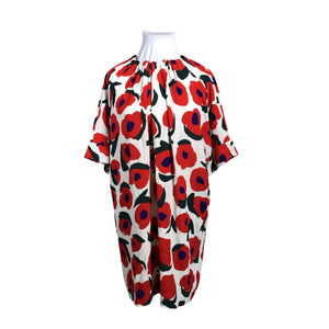 Naisten Marimekko - Sifonkitunika, koko 42 - Punainen (1)