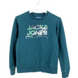 Unisex Jack & Jones - Collegepaita, koko 146 - 152 - Vihreä ()