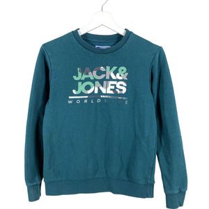 Unisex Jack & Jones - Collegepaita, koko 146 - 152 - Vihreä (1)