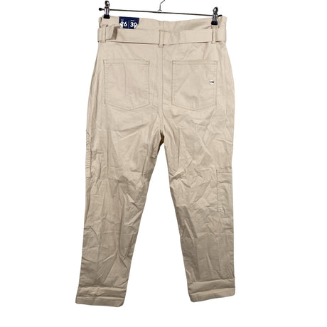 Naisten Tommy Jeans (Tommy Hilfiger) - Kangashousut, koko W26 - Beige (2)
