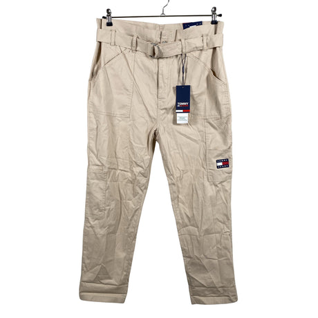 Naisten Tommy Jeans (Tommy Hilfiger) - Kangashousut, koko W26 - Beige ()