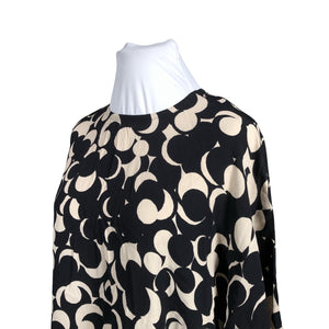 Naisten Marimekko - Sifonkimekko, koko 42 - Musta (2)