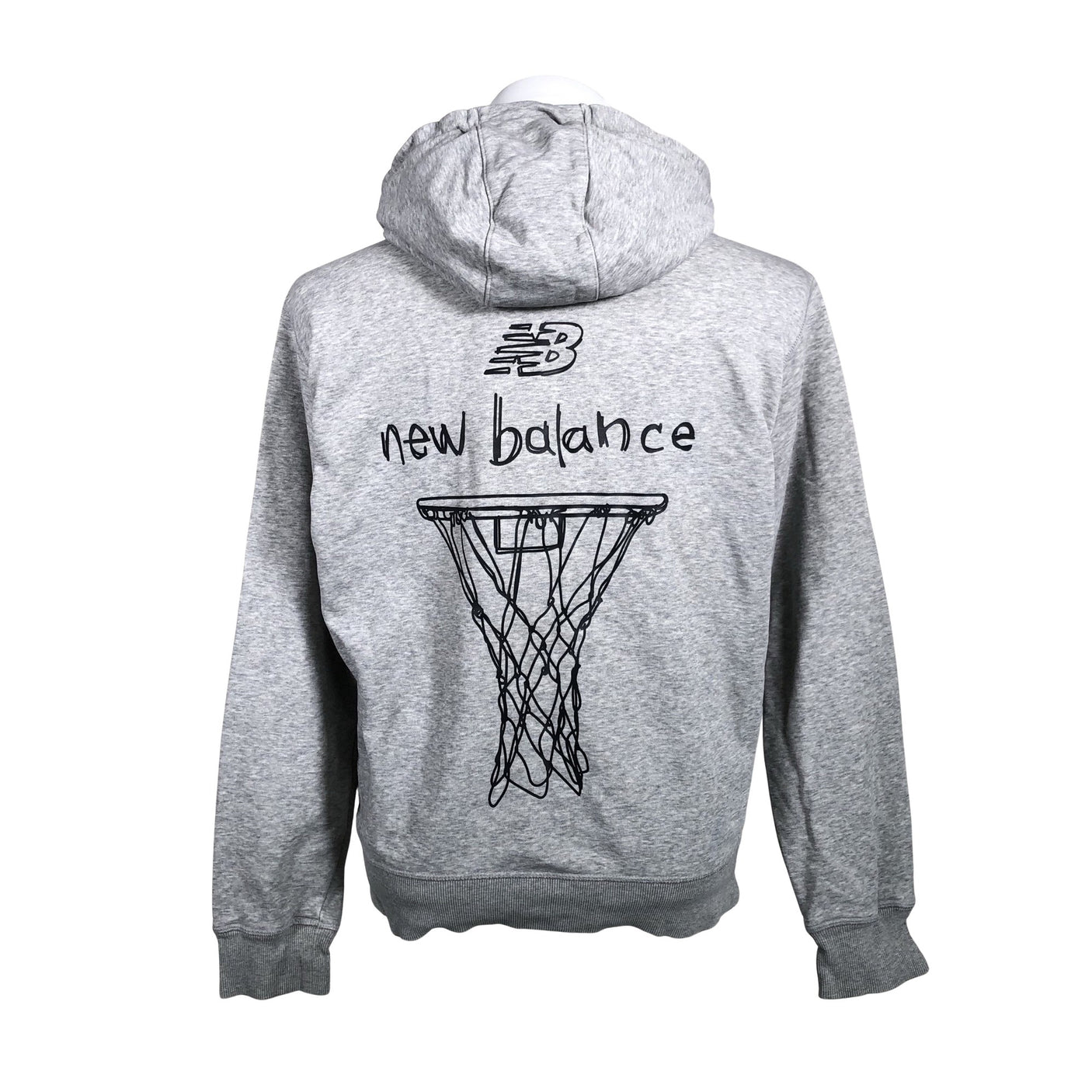 Miesten New Balance - Huppari, koko M - Harmaa (2)