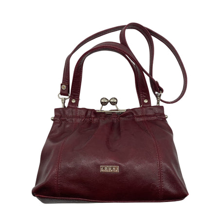Naisten Jouni Exclusive - Käsilaukku, koko Midi - Viininpunainen ()