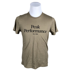 Miesten Peak Performance - T-paita, koko M - Ruskea (1)