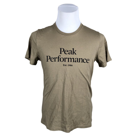Miesten Peak Performance - T-paita, koko M - Ruskea ()