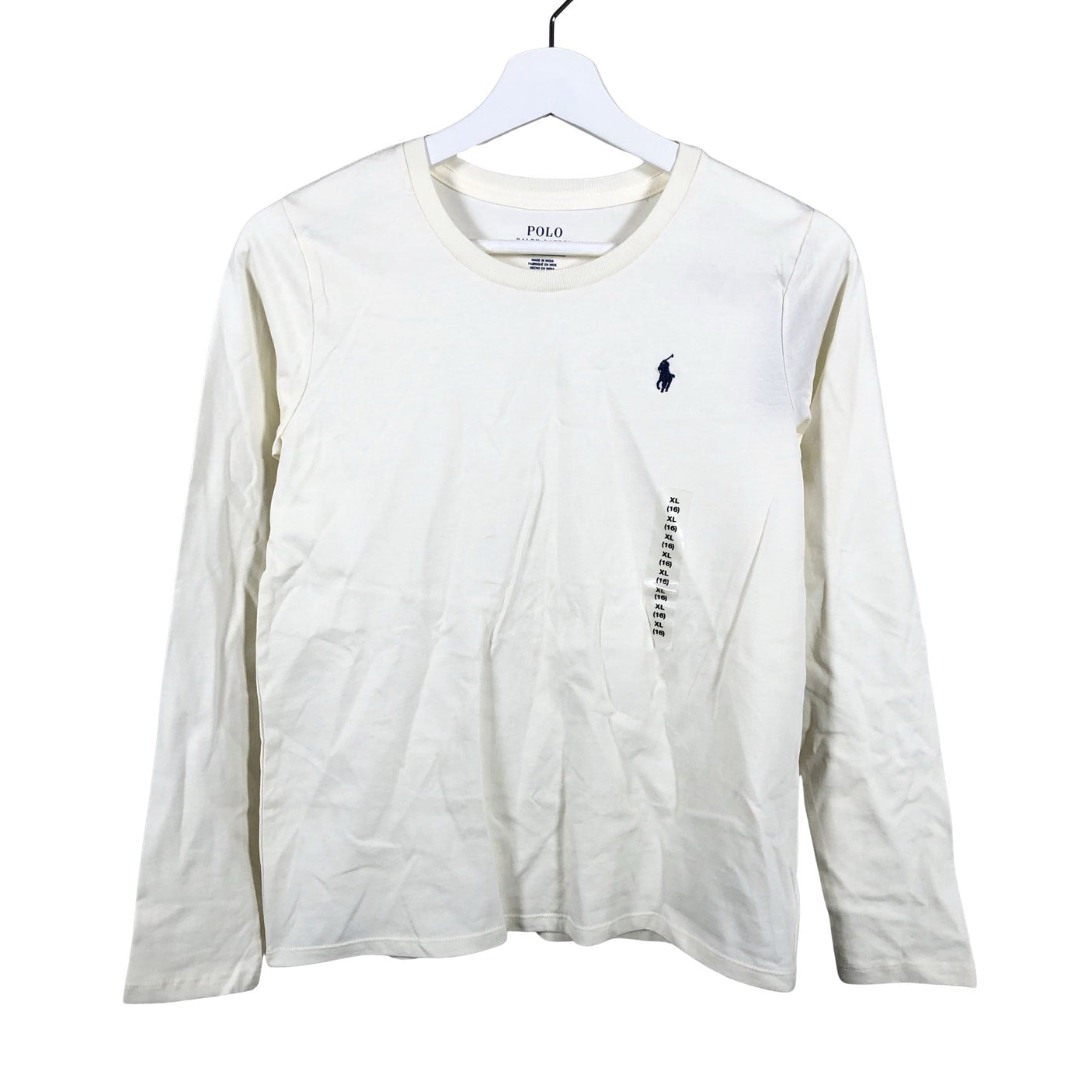 Unisex Polo Ralph Lauren - Trikoopaita, koko 158 - 164 - Valkoinen (1)