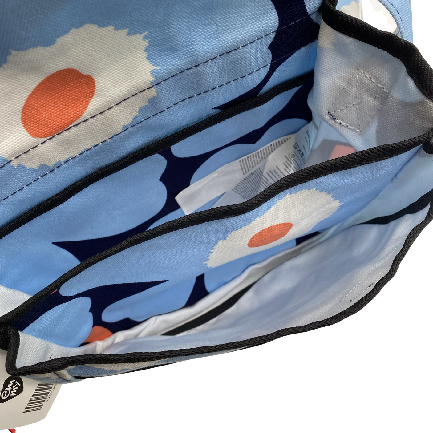 Naisten Marimekko - Olkalaukku, koko Midi - Vaaleansininen (2)
