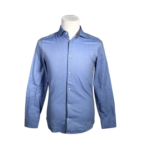 Miesten Riley - Kauluspaita, koko S - Sininen ()