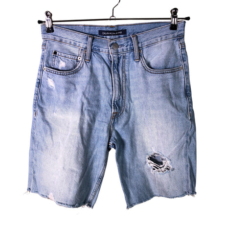 Naisten Calvin Klein - Farkkushortsit, koko W28 - Vaaleansininen ()