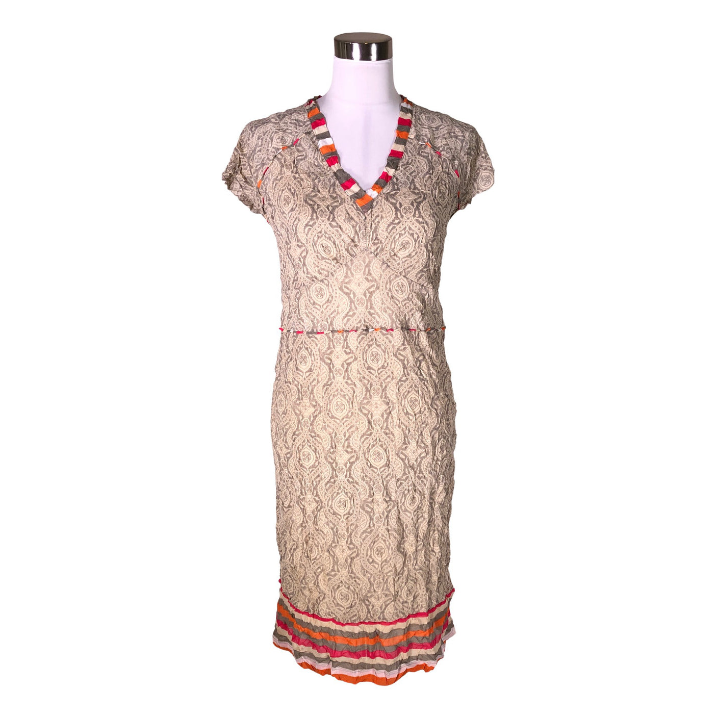 Naisten Sandwich - Trikoomekko, koko 40 - Beige (1)