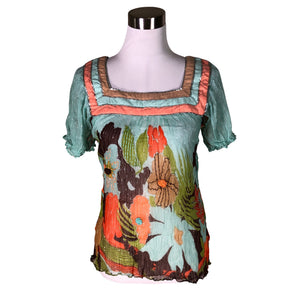 Unisex Derhy - Lyhythihainen pusero, koko 38 -  (1)