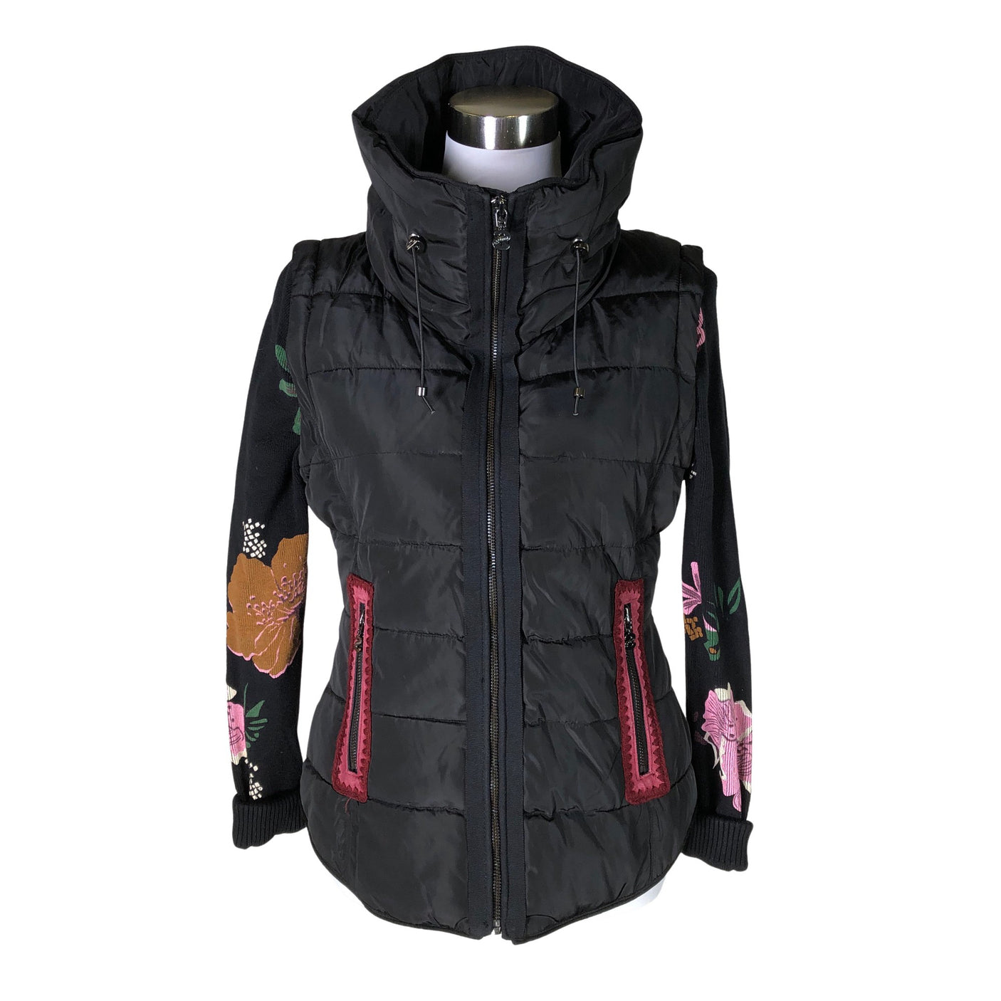 Unisex Desigual - Kevyttoppatakki, koko 36 -  (1)