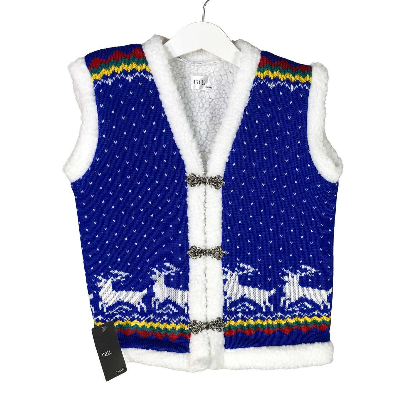 Unisex rau. Finland - Neuleliivi, koko 122 - 128 -  (1)