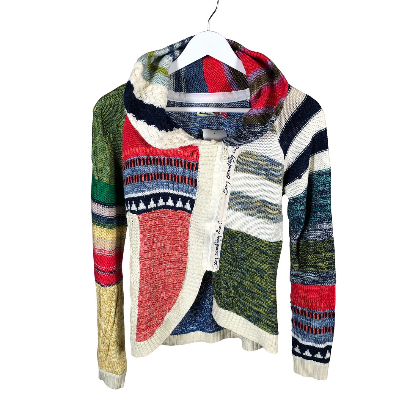 Unisex Desigual - Neuletakki, koko 152 - 158 -  (1)