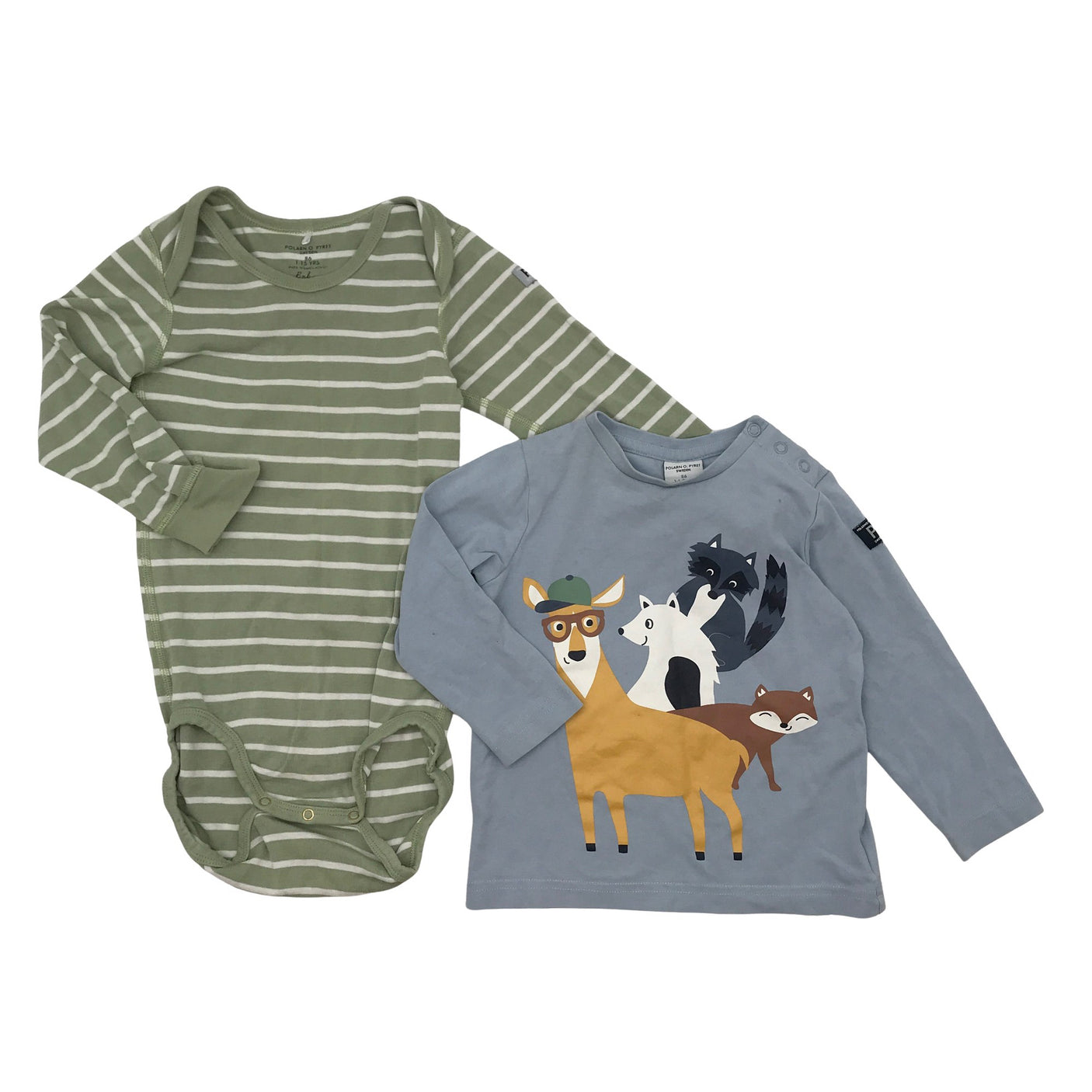 Unisex Polarn O. Pyret - Body, koko 80 - 86 -  (1)