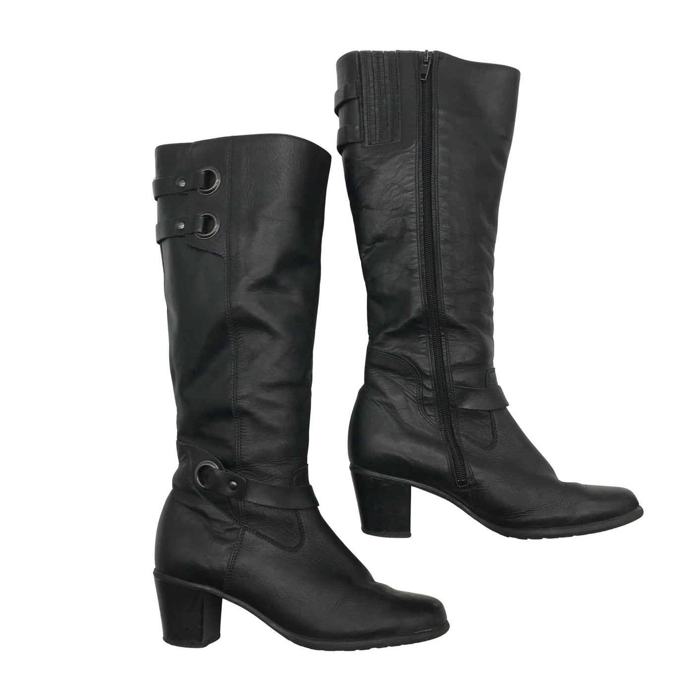 Naisten O.I.S - Saappaat, koko 37 - Musta (1)