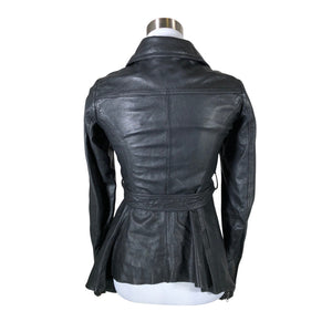 Unisex All Saints - Nahkatakki, koko 36 -  (2)