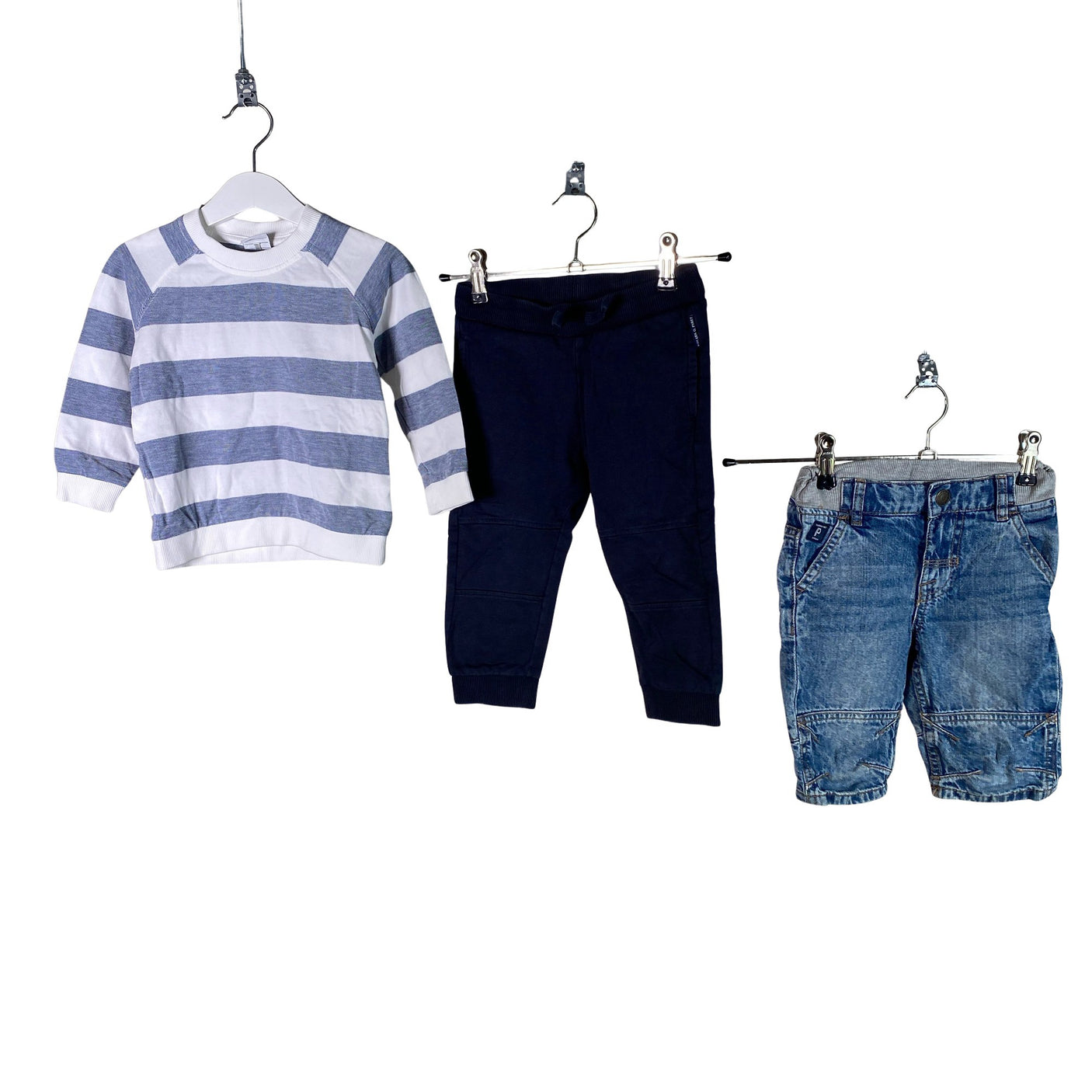 Unisex Polarn O. Pyret - Farkkushortsit, koko 86 - 92 -  (1)