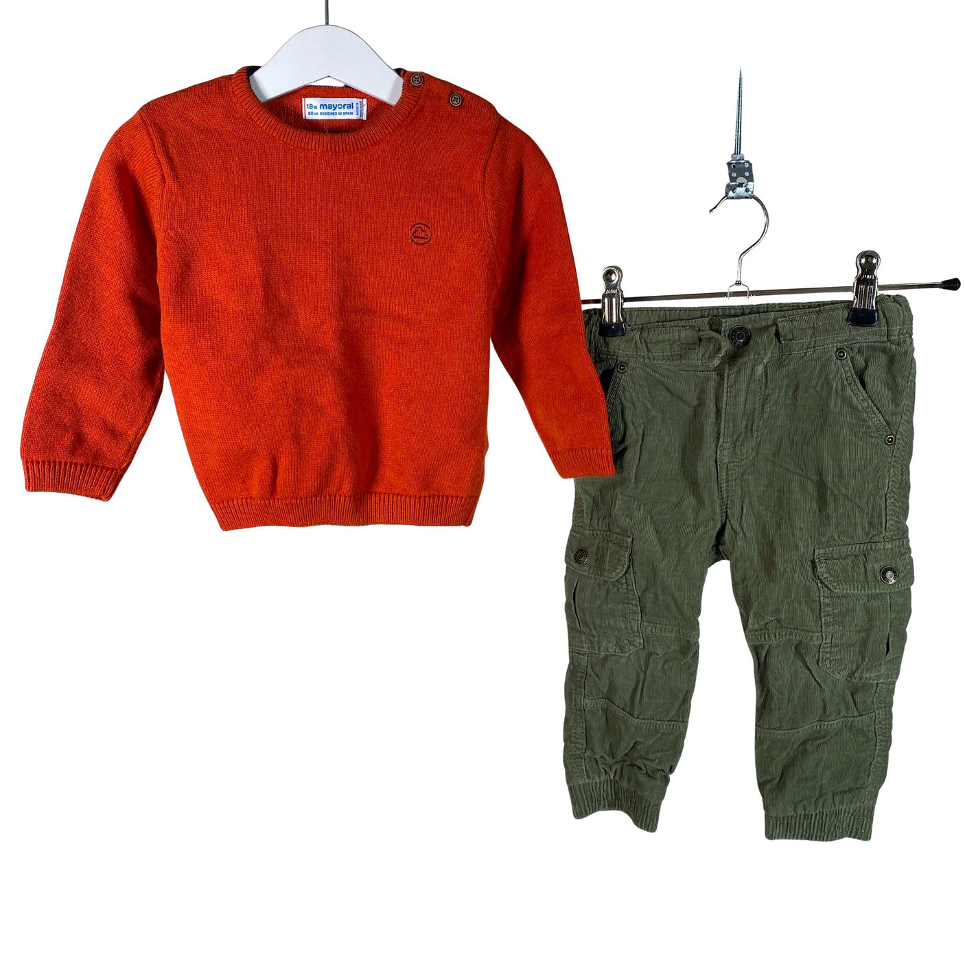 Unisex Polarn O. Pyret - Samettihousut, koko 80 - 86 -  (1)