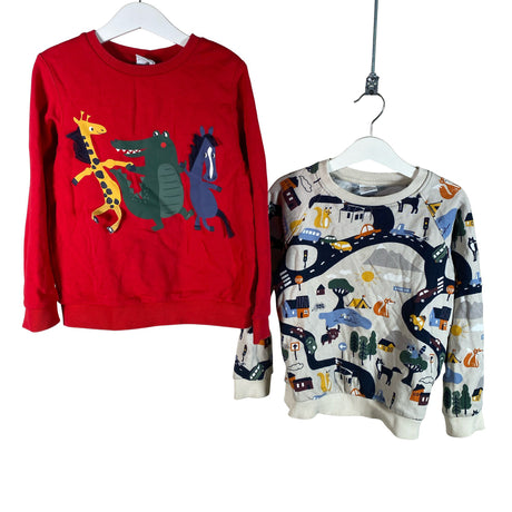 Unisex Polarn O. Pyret - Collegepaita, koko 116 - 122 -  ()