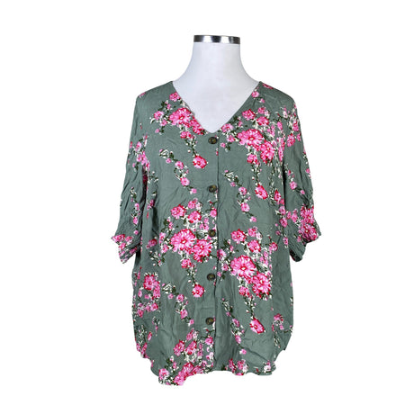 Unisex Zizzi - Lyhythihainen pusero, koko 46 -  ()