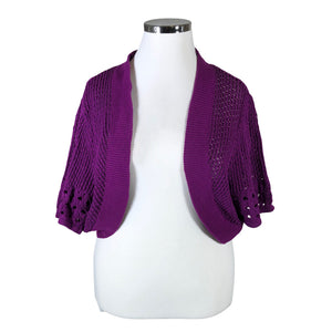 Unisex Ulla Popken - Neulebolero, koko 52 -  (1)