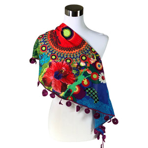 Unisex Desigual - Huivi, koko Midi -  (2)