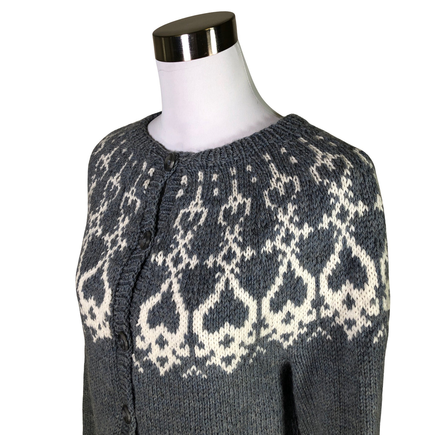 Unisex Handmade - Neuletakki, koko 36 -  (5)