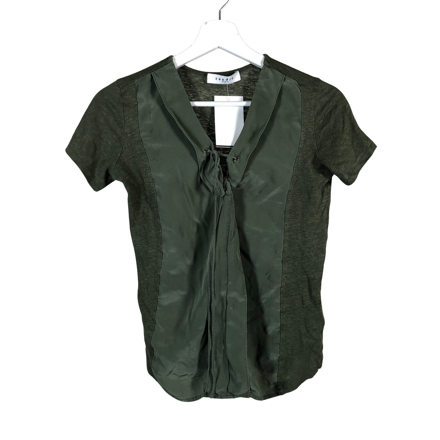 Unisex Sandro Paris - Lyhythihainen pusero, koko 36 -  (1)