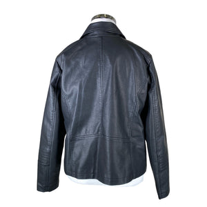 Unisex Zizzi - Nahkatakki, koko 46 -  (3)