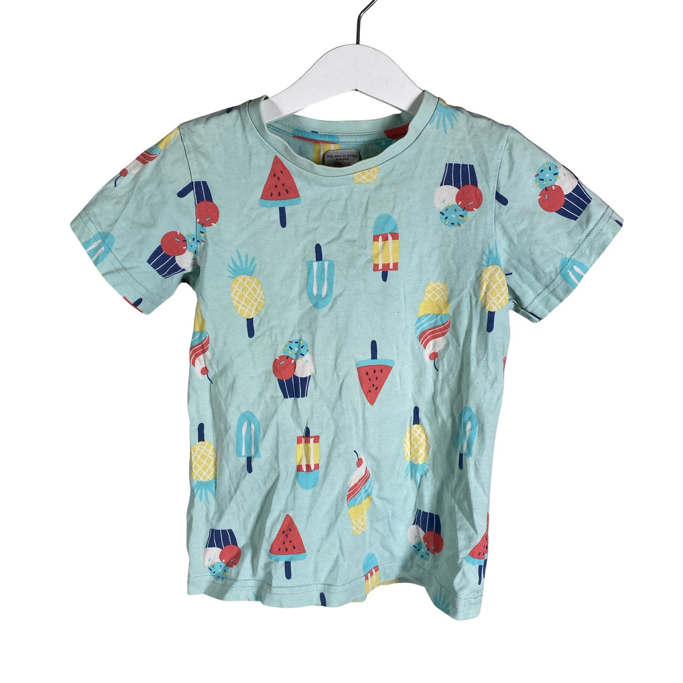 Unisex Polarn O. Pyret - T-paita, koko 110 - 116 -  (1)