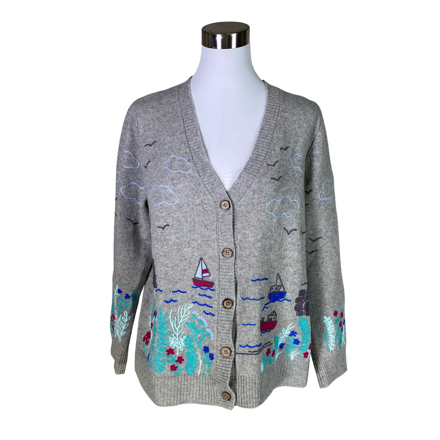 Unisex Woolovers - Neuletakki, koko 40 -  (1)