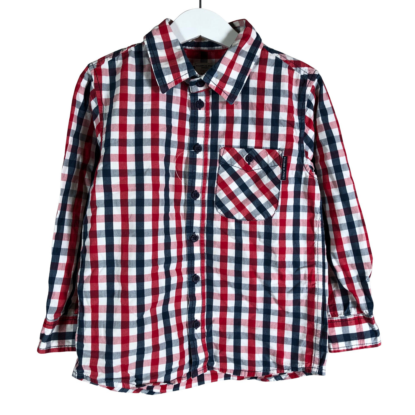 Unisex Polarn O. Pyret - Kauluspaita, koko 110 - 116 -  (1)