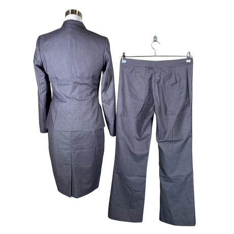 Naisten Handmade - Jakkupuku, koko 36 - Harmaa (2)