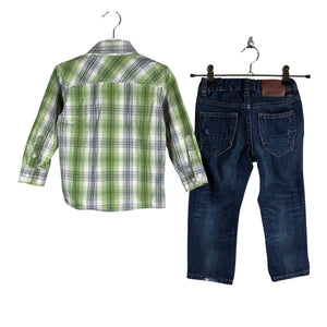 Unisex Lindex - Farkut, koko 92 - 98 -  (2)