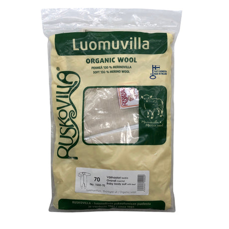 Unisex Ruskovilla - Villahaalari, koko 68 - 74 -  (2)