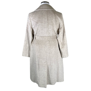 Naisten Flare Collection - Villakangastakki, koko 44 - Beige (2)