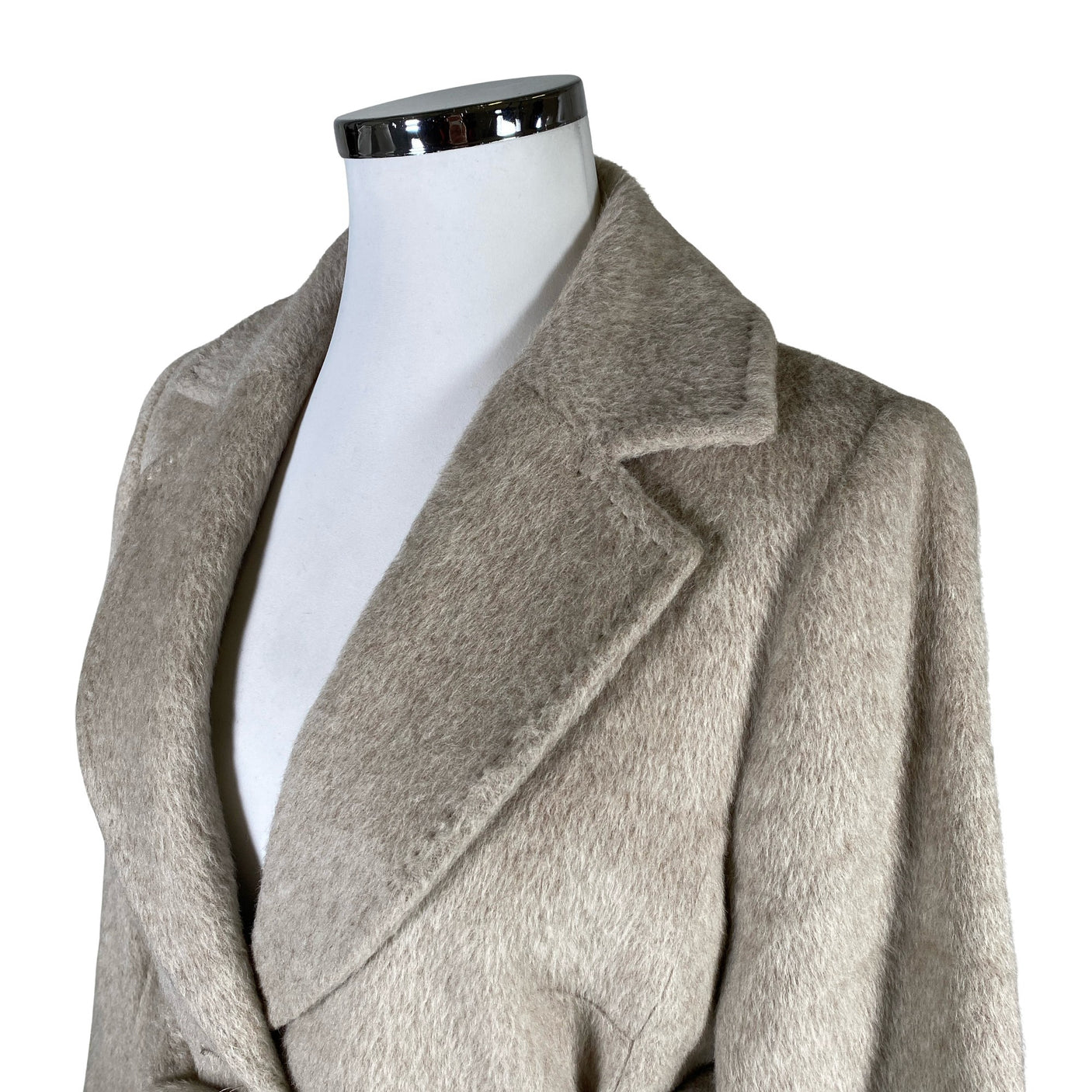 Naisten Flare Collection - Villakangastakki, koko 44 - Beige (3)