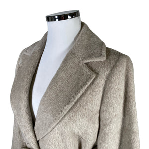Naisten Flare Collection - Villakangastakki, koko 44 - Beige (3)