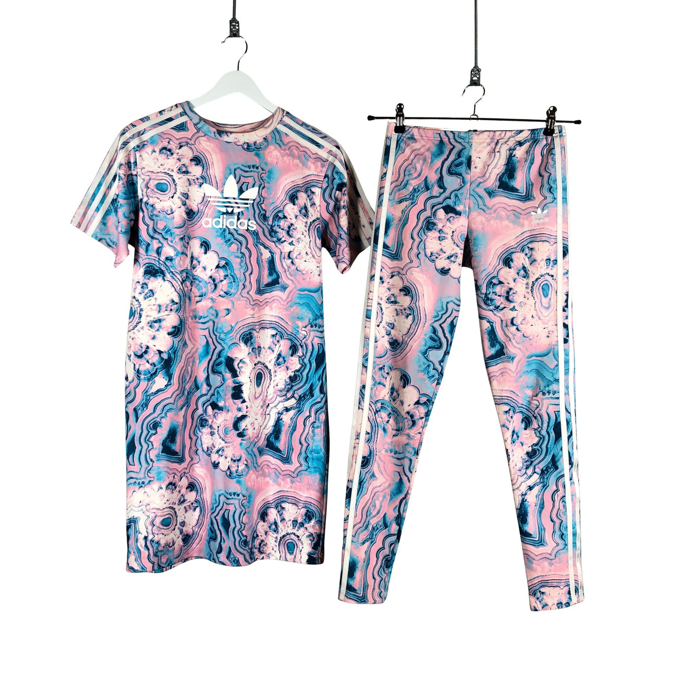 Tyttöjen Adidas - Mekko, koko 164 - 170 - Vaaleanpunainen (1)