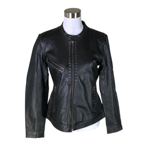 Unisex Fransa - Nahkatakki, koko 40 -  (1)