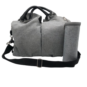Unisex Lässig - Hoitolaukku, koko Maxi - Harmaa (1)