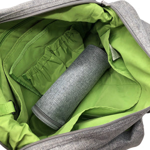 Unisex Lässig - Hoitolaukku, koko Maxi - Harmaa (3)