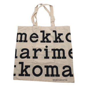 Unisex Marimekko - Ostoskassi, koko Maxi - Musta (1)