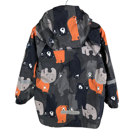 Unisex Polarn O. Pyret - Välikausitakki, koko 110 - 116 - Harmaa (2)