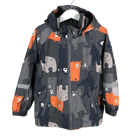Unisex Polarn O. Pyret - Välikausitakki, koko 110 - 116 - Harmaa ()