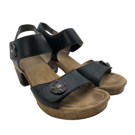 Unisex Rieker - Korolliset sandaalit, koko 38 -  (2)