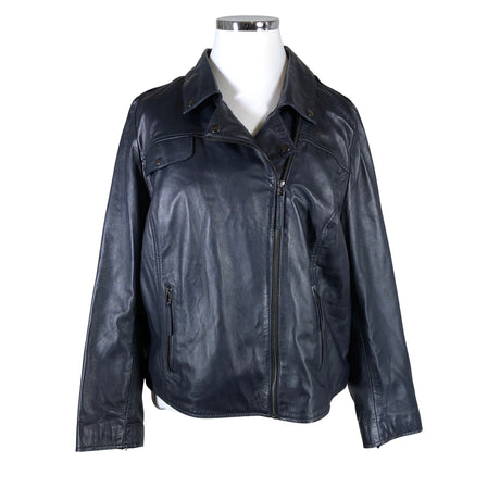 Unisex Ulla Popken - Nahkatakki, koko 50 -  ()